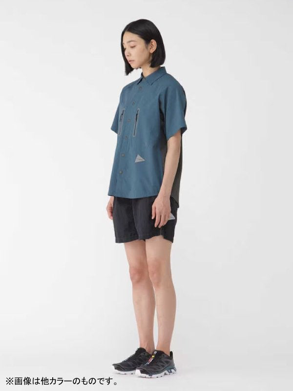 Women's tech SS shirt #off white [5743153045] ｜andwander