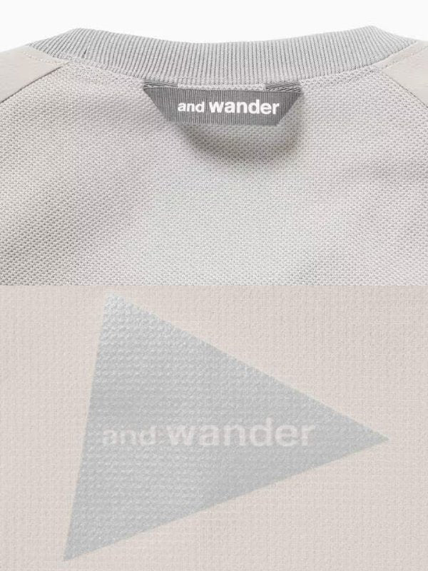 hybrid base layer LS shirt #l.gray [5743164072] ｜andwander