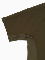 Women's hybrid base layer SS shirt #khaki [5743164073] ｜andwander