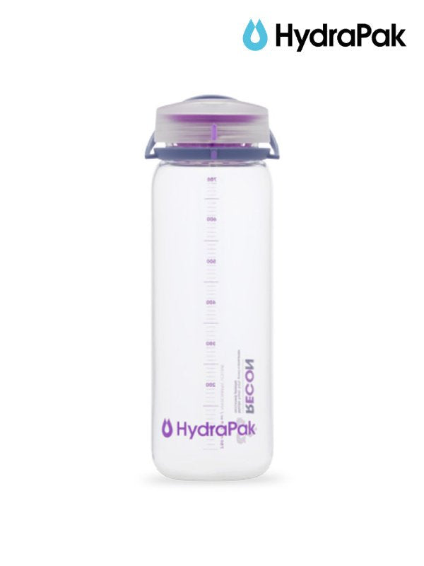 リーコン 750ml #クリア/アイリスバイオレット [BR01V]｜Hydrapak