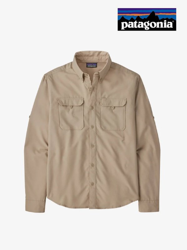 Men's Long Sleeved Self Guided Hike Shirt #ORTN [41900] | Patagonia