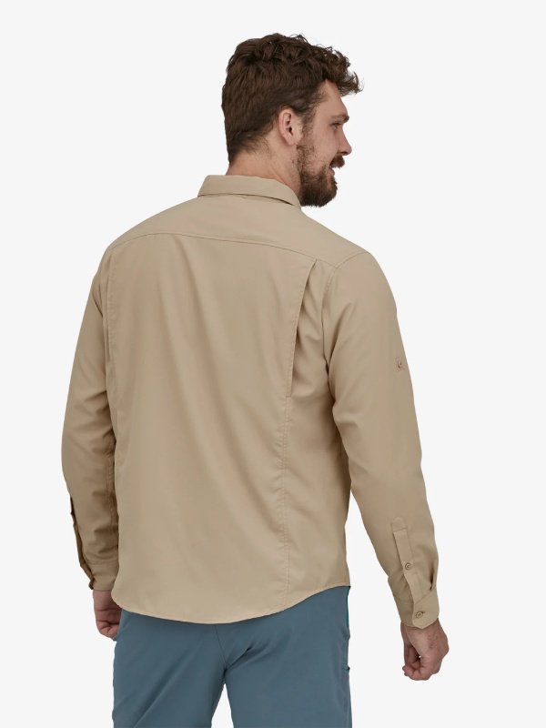 Men's Long Sleeved Self Guided Hike Shirt #ORTN [41900] ｜patagonia