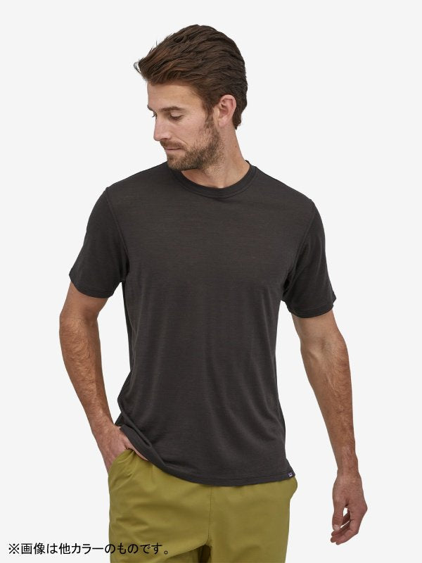 Men's Cap Cool Merino Shirt #WAVB [44575] _ メンズ｜トップス