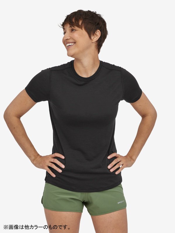 Women's Cap Cool Merino Shirt #EVMA [44580] ｜patagonia