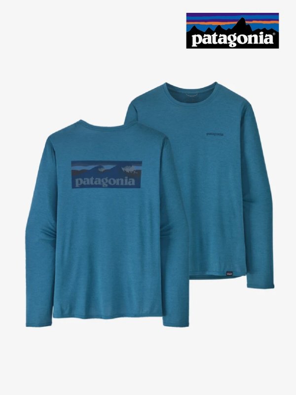 Men's Long Sleeved Capilene Cool Daily Graphic Shirt Waters #BLWX [45170] | Patagonia