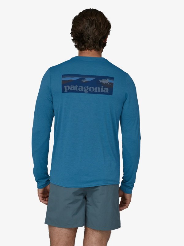 Men's Long Sleeved Capilene Cool Daily Graphic Shirt Waters #BLWX [45170] ｜patagonia