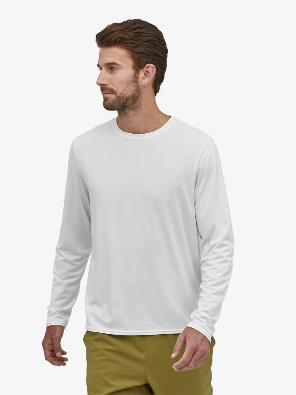 Men's Long Sleeved Capilene Cool Daily Shirt #WHI [45180] | Patagonia