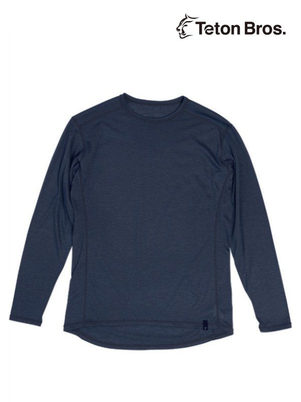 Axio Lite L/S (Men) #Navy [TB231-25M] ｜Teton Bros.