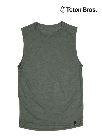 Axio Lite Non Sleeve (Men) #Olive [TB231-72M] ｜Teton Bros.