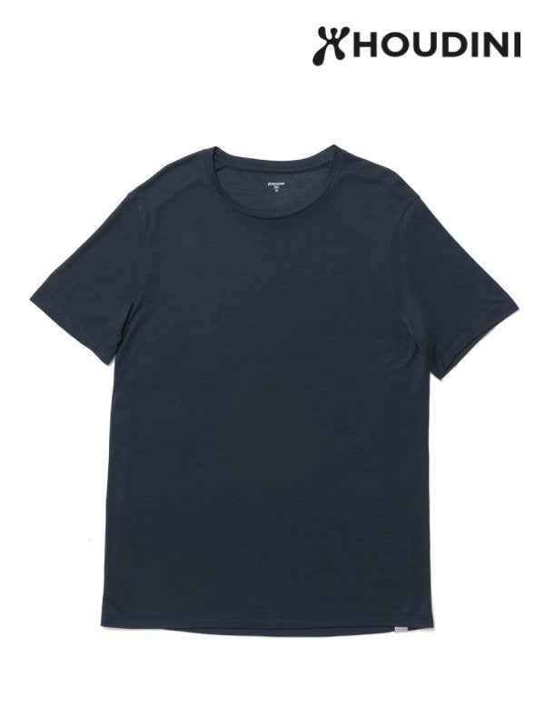 Men's Tree Tee #Blue Illusion [230954]｜HOUDINI