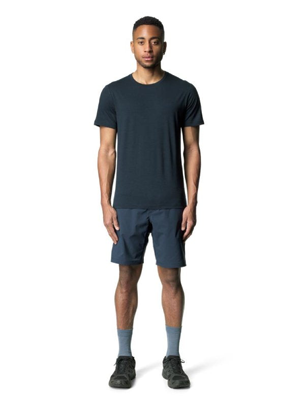 Men's Tree Tee #Blue Illusion [230954]｜HOUDINI