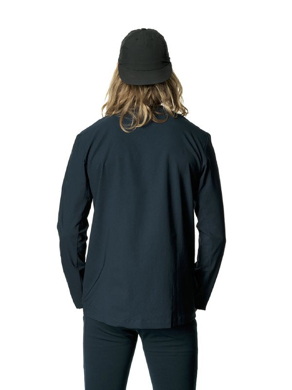 Men's Cover Crew #Blue Illusion [258694]｜HOUDINI