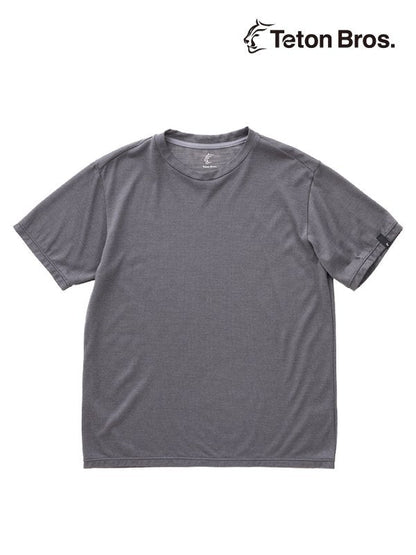 Axio Lite Tee (Men) #Gray [TB231-42M] ｜Teton Bros.