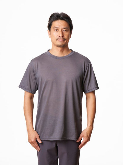 Axio Lite Tee (Men) #Gray [TB231-42M] ｜Teton Bros.