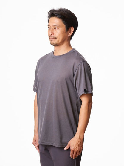 Axio Lite Tee (Men) #Gray [TB231-42M] ｜Teton Bros.