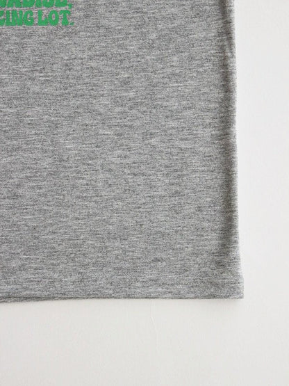 TB Buffalo Tee (Men) #Gray [TB231-81M] ｜Teton Bros.