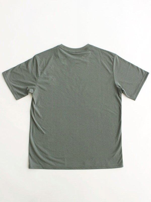 TB Buffalo Tee (Men) #Green Gray [TB231-81M] ｜Teton Bros.