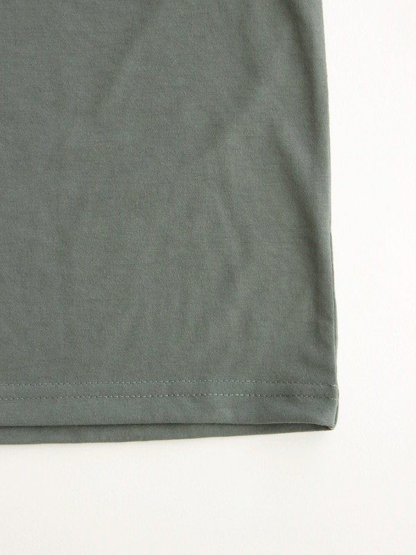 TB Buffalo Tee (Men) #Green Gray [TB231-81M] ｜Teton Bros.