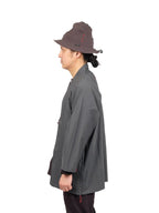 ノラギ 縦縞 #K23消炭色 [041022]｜AXESQUIN