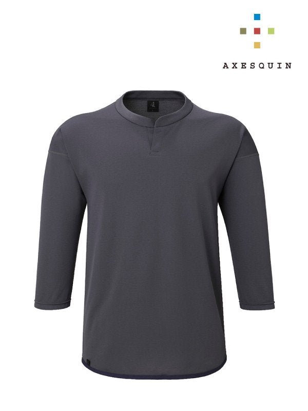 ハチジュウハチヤ 七分袖 #K32紺鼠 [041027]｜AXESQUIN