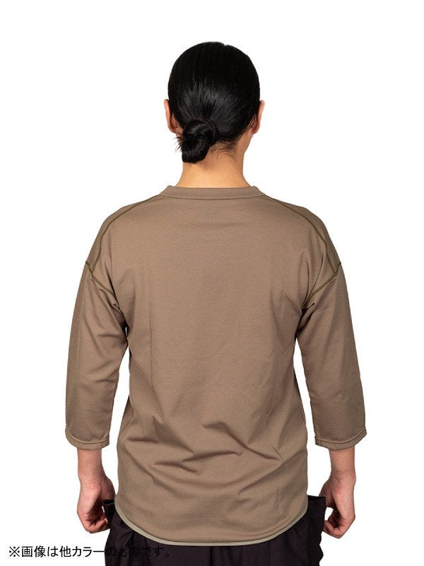 ハチジュウハチヤ 七分袖 #K32紺鼠 [041027]｜AXESQUIN