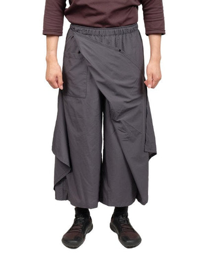 Lid pants #K23 charcoal color [042020]｜AXESQUIN