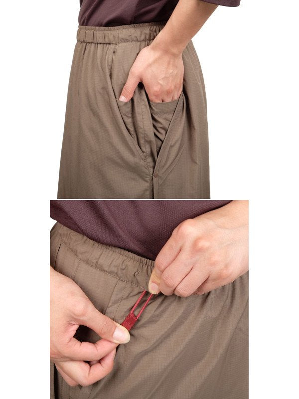 フタエズボン #N28鈍色 [042020]｜AXESQUIN