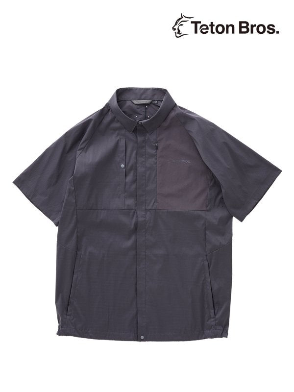 Wind River Shirt (Unisex) #Blue Gray [TB231-33M] _ Men's Tops – moderate