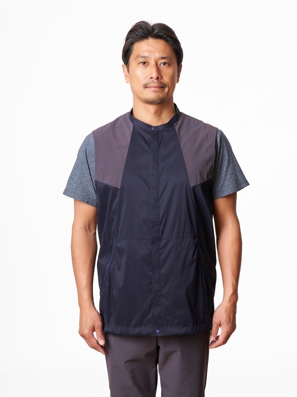 Wind River Vest (Men) #Dark Navy [TB231-34M] ｜Teton Bros.