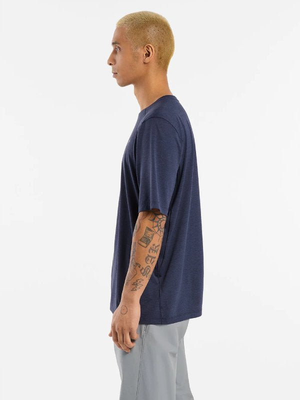 Cormac Crew SS #Black Sapphire Heather [30553][L08464600]｜ARC'TERYX