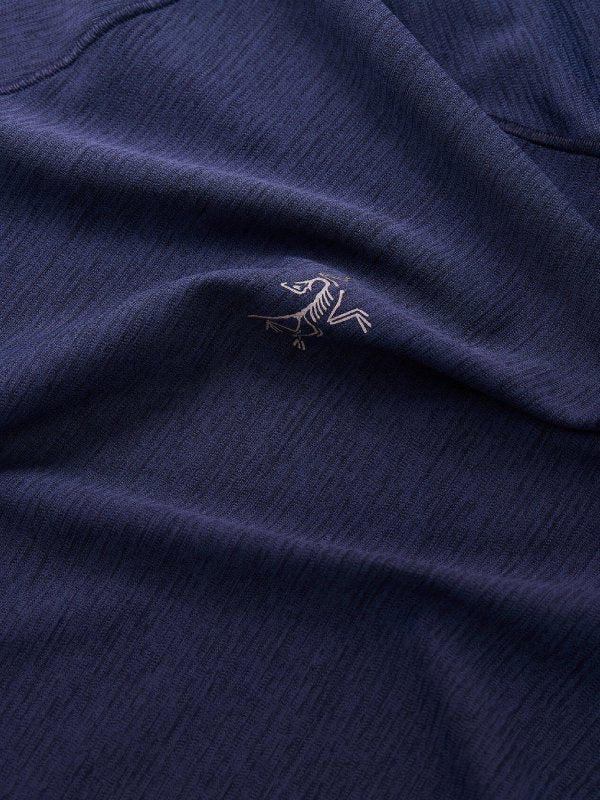 Cormac Crew SS #Black Sapphire Heather [30553][L08464600]｜ARC'TERYX