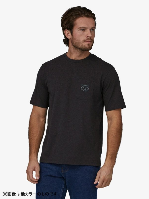 Men's Forge Mark Crest Pocket Responsibili-Tee #ORTN [37656] ｜patagonia