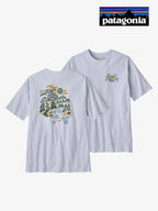 Men's Across the Trail Responsibili-Tee #WHI [37677] ｜patagonia