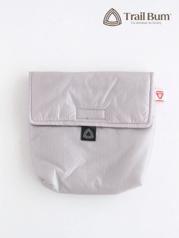 P.I. POUCH/MEDIUM #Silver｜TRAIL BUM
