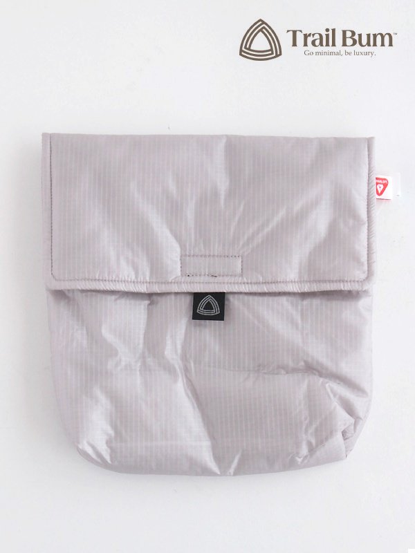 P.I. POUCH/LARGE #Silver｜TRAIL BUM