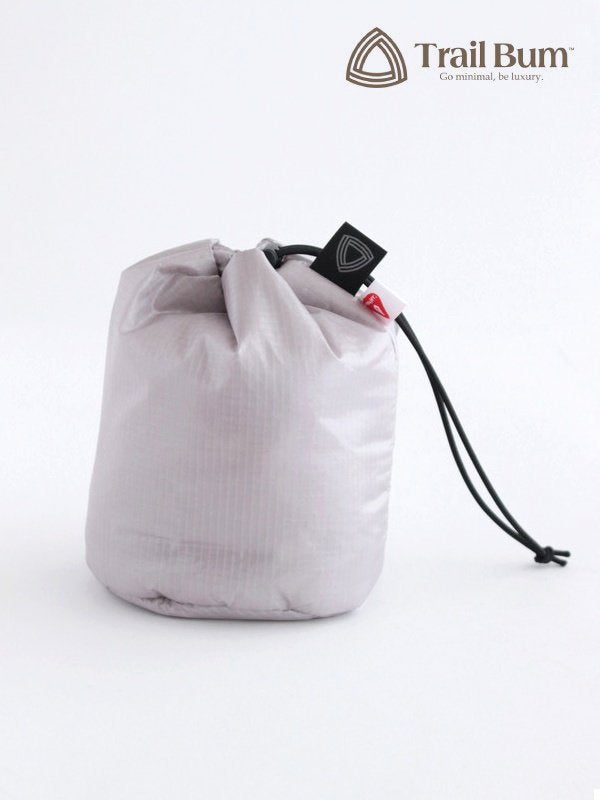 P.I. STUFF SACK #Silver｜TRAIL BUM