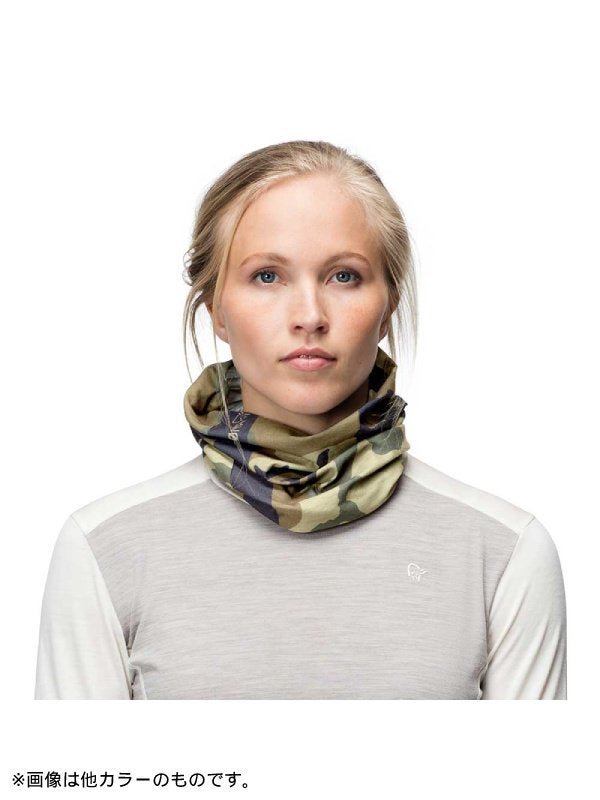 /29 microfiber Neck #Arednalin/Blue Fog [3441-17]｜Norrona