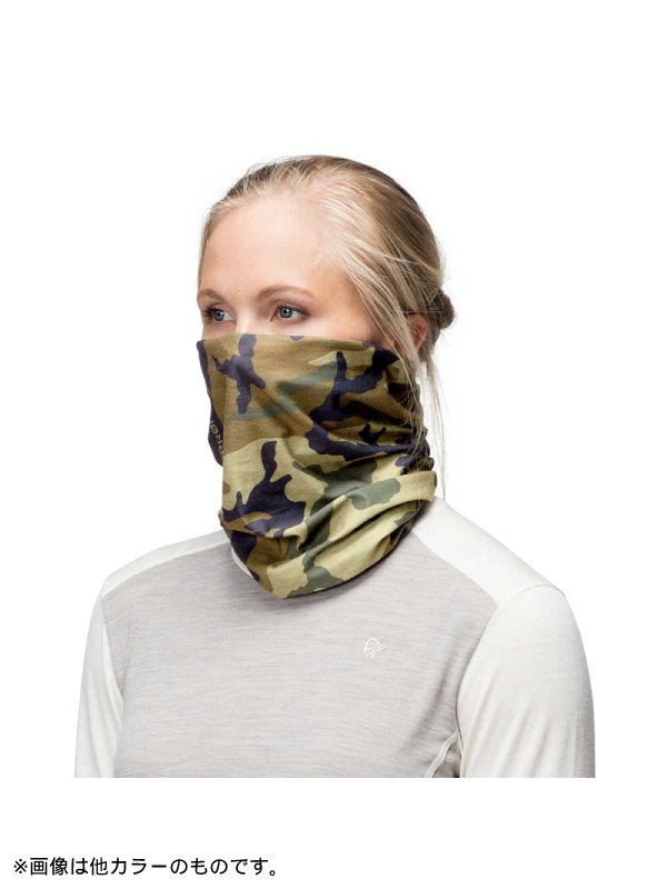 /29 microfiber Neck #Arednalin/Blue Fog [3441-17]｜Norrona