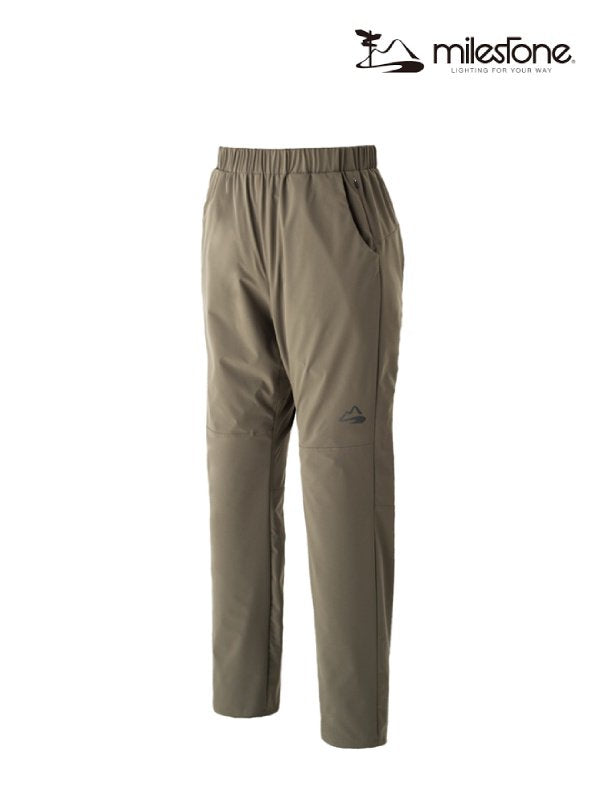 Natty Long Pants #Mugwort Green｜milestone