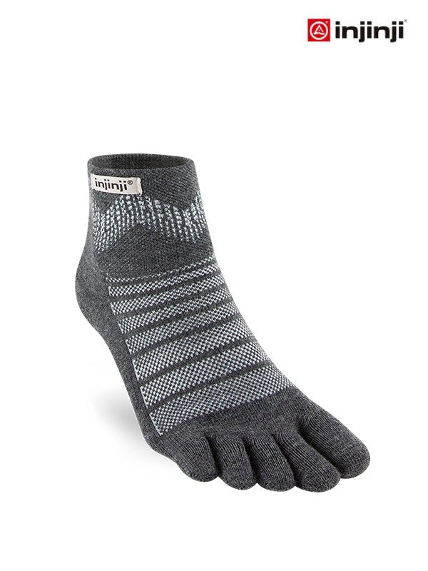 アウトドアミッドウェイトミニクルーウール #スレート [223630]｜injinji