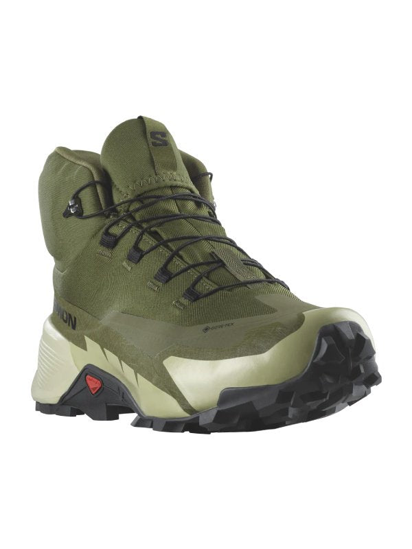 SALOMON｜サロモン CROSS HIKE MID GORE-TEX 2 #Olive Night/Moss Gray/Black  [L47146500] – moderate