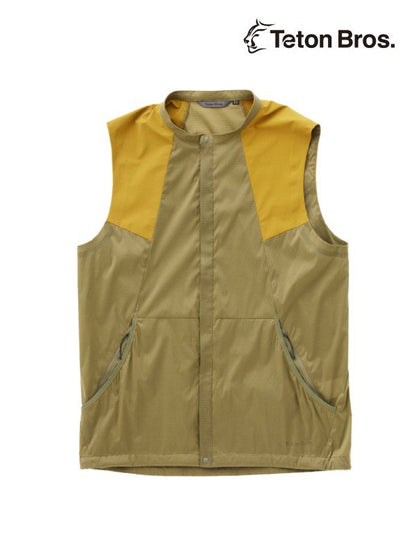 Wind River Vest (Men) #Olive Green [TB231-34M] | Teton Bros.