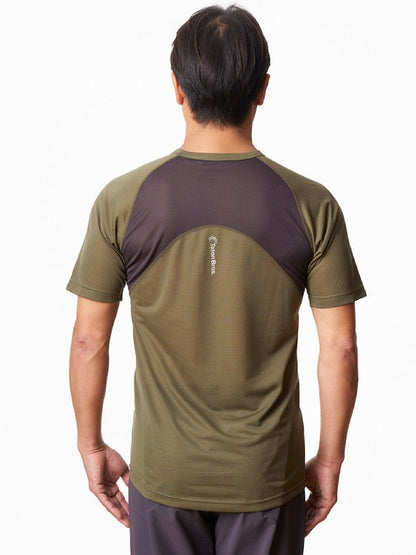 ELV1000 S/S Tee (Men) #Gunmetal/Avocado [TB231-46M] ｜Teton Bros.