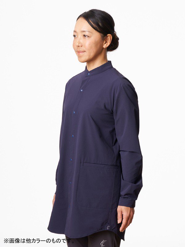 Women's Long Shirt (Women) #Gunmetal [TB231-51W] ｜Teton Bros.