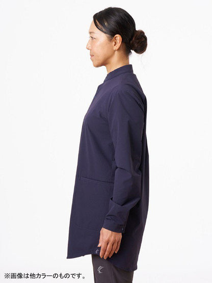 Women's Long Shirt (Women) #Gunmetal [TB231-51W] ｜Teton Bros.