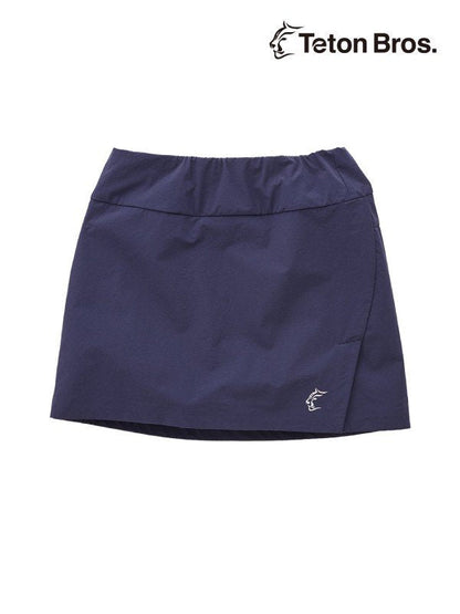 Women's Run Skirt (Women) #Navy [TB231-53W] ｜Teton Bros.