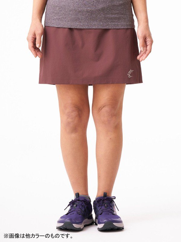 Women's Run Skirt (Women) #Gunmetal [TB231-53W] ｜Teton Bros.