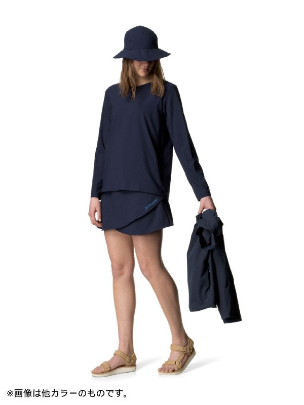 Women's Cover Crew #Foggy Mountain [158694]｜HOUDINI