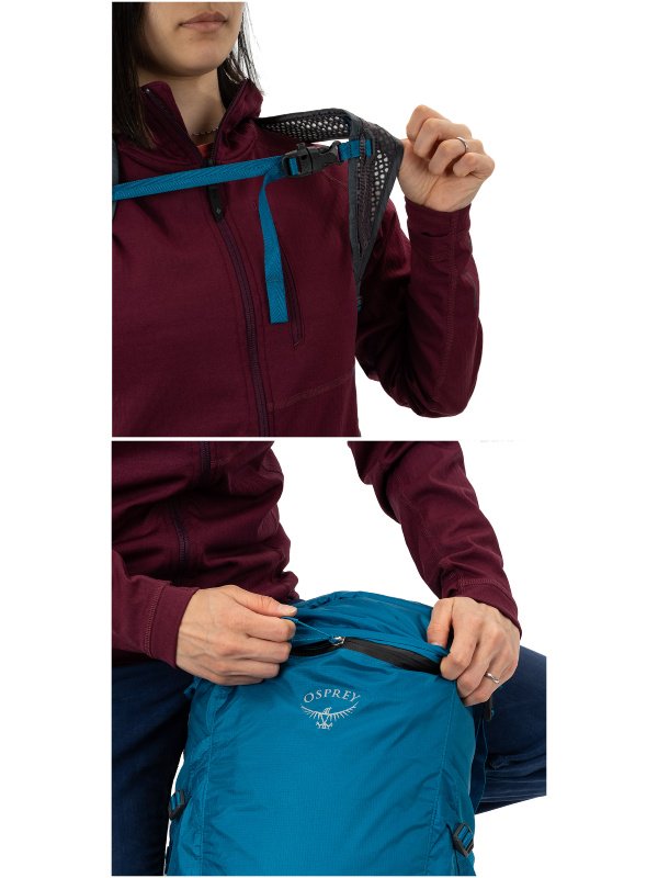 ULドライスタッフパック20 #ウォーターフロントブルー [OS58620002]｜OSPREY