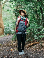 ACTIVE PANTS CIRCLE-MOVA MESH #BLACK [PS231309-1]｜PAPERSKY WEAR